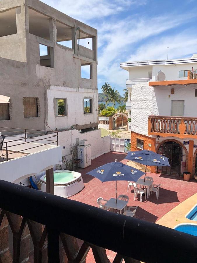 Bungalows Flamingos Rincón de Guayabitos Eksteriør bilde