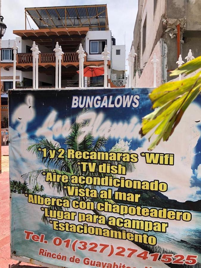 Bungalows Flamingos Rincón de Guayabitos Eksteriør bilde