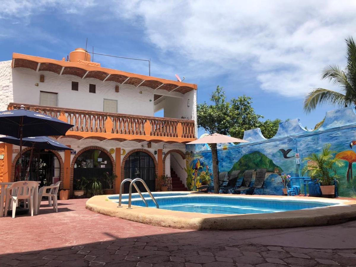 Bungalows Flamingos Rincón de Guayabitos Eksteriør bilde